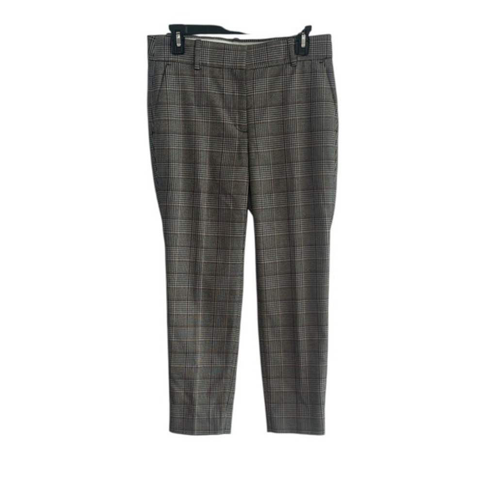 J. Crew Glen Plaid Ankel Pants Size 6P